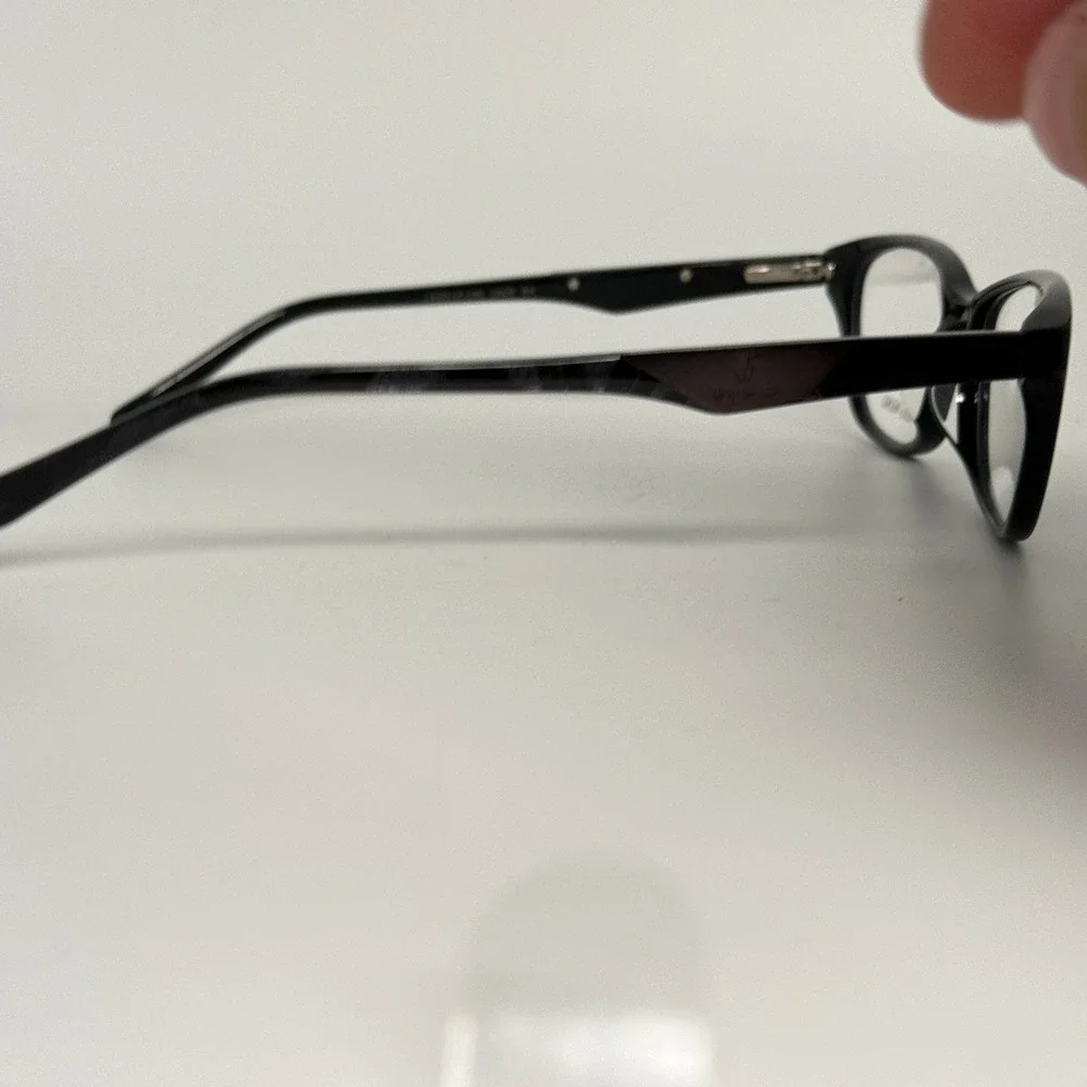 Vera Wang VA06 BK Black Cat Eye Eyeglasses Frames 53-17-140‎ Womens Eyewear